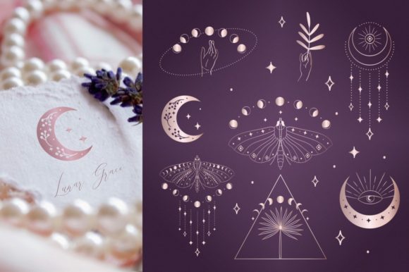 Divine Beauty Pre-Made Logo Designs for Crafting and Branding