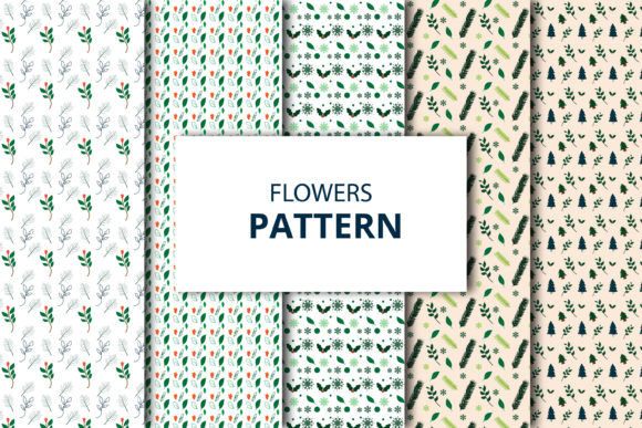 Floral Pattern Design for Graphics and Patterns