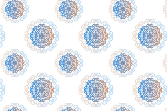 Mandala Abstract Style Pattern for Graphics and Patterns