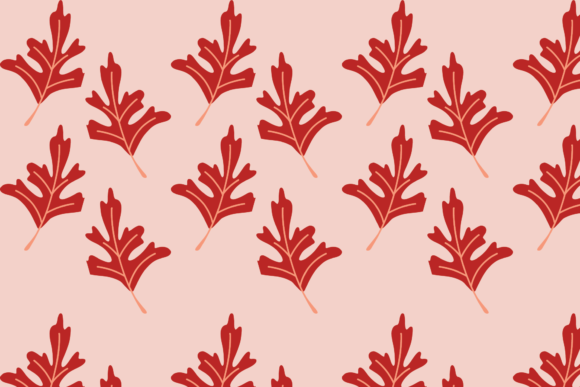 Maple Pattern Graphics for Handmade Creations