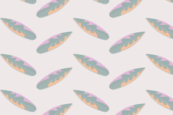 Surf Board Pattern – A Versatile Graphic for Handmade Creations