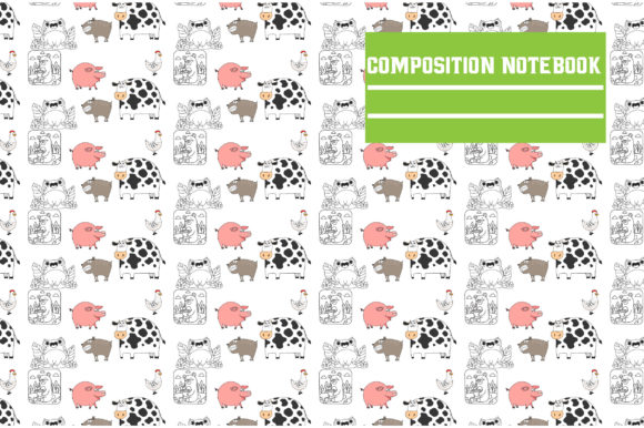 Unicorn Composition Notebook: A Playful Graphic Design Asset for Local Businesses