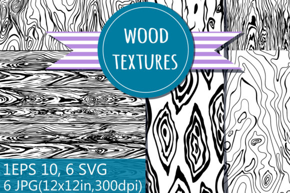 Wood Grain Seamless Pattern Woodland Graphics